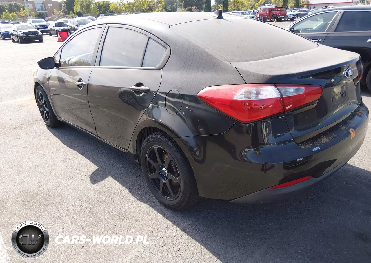 2014 Kia Forte Lx VIN:KNAFK4A6XE5137758 - 3