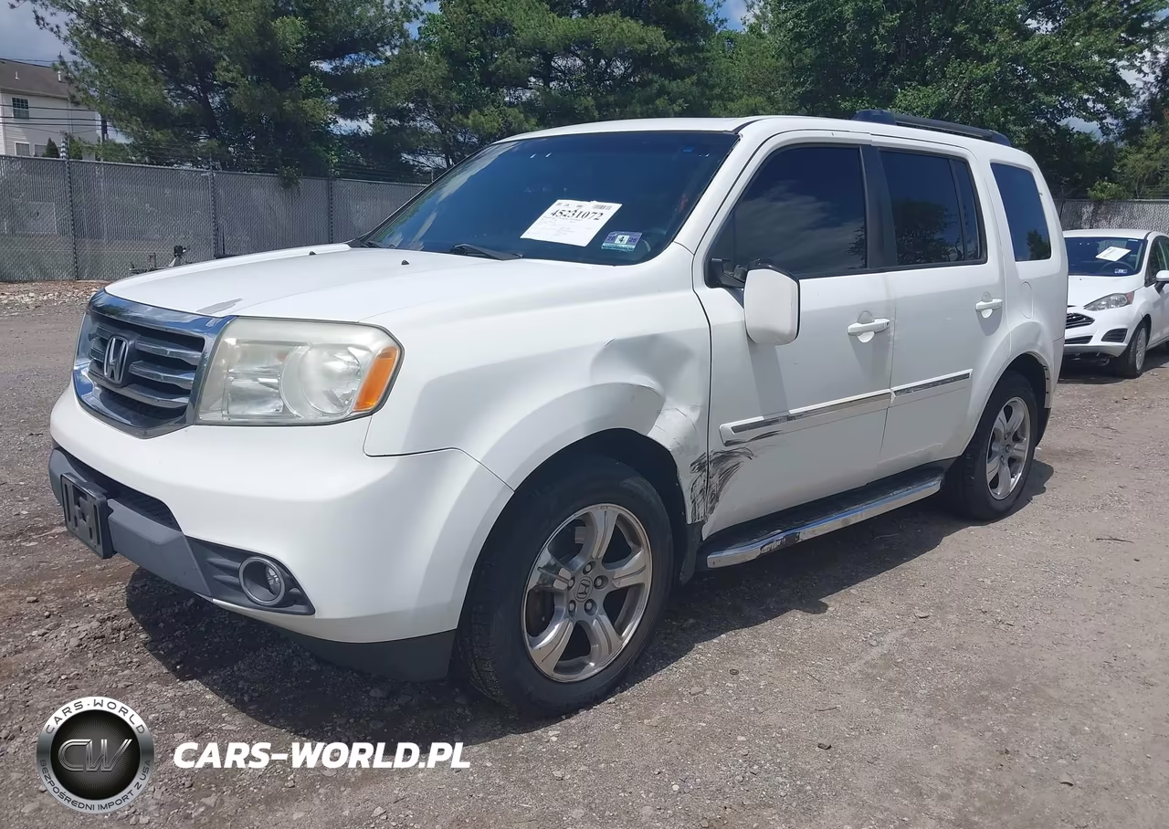 2013 Honda Pilot Ex-L VIN:5FNYF4H58DB053240 - 2