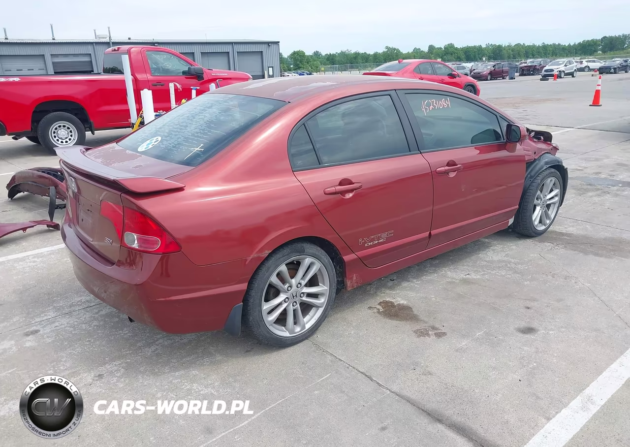 2007 Honda Civic Si VIN:2HGFA55557H703240 - 4