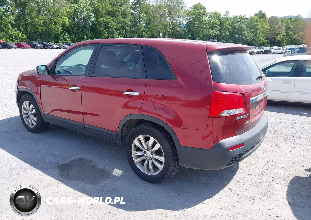 2011 Kia Sorento Ex V6 VIN:5XYKUDA27BG013166 - 3