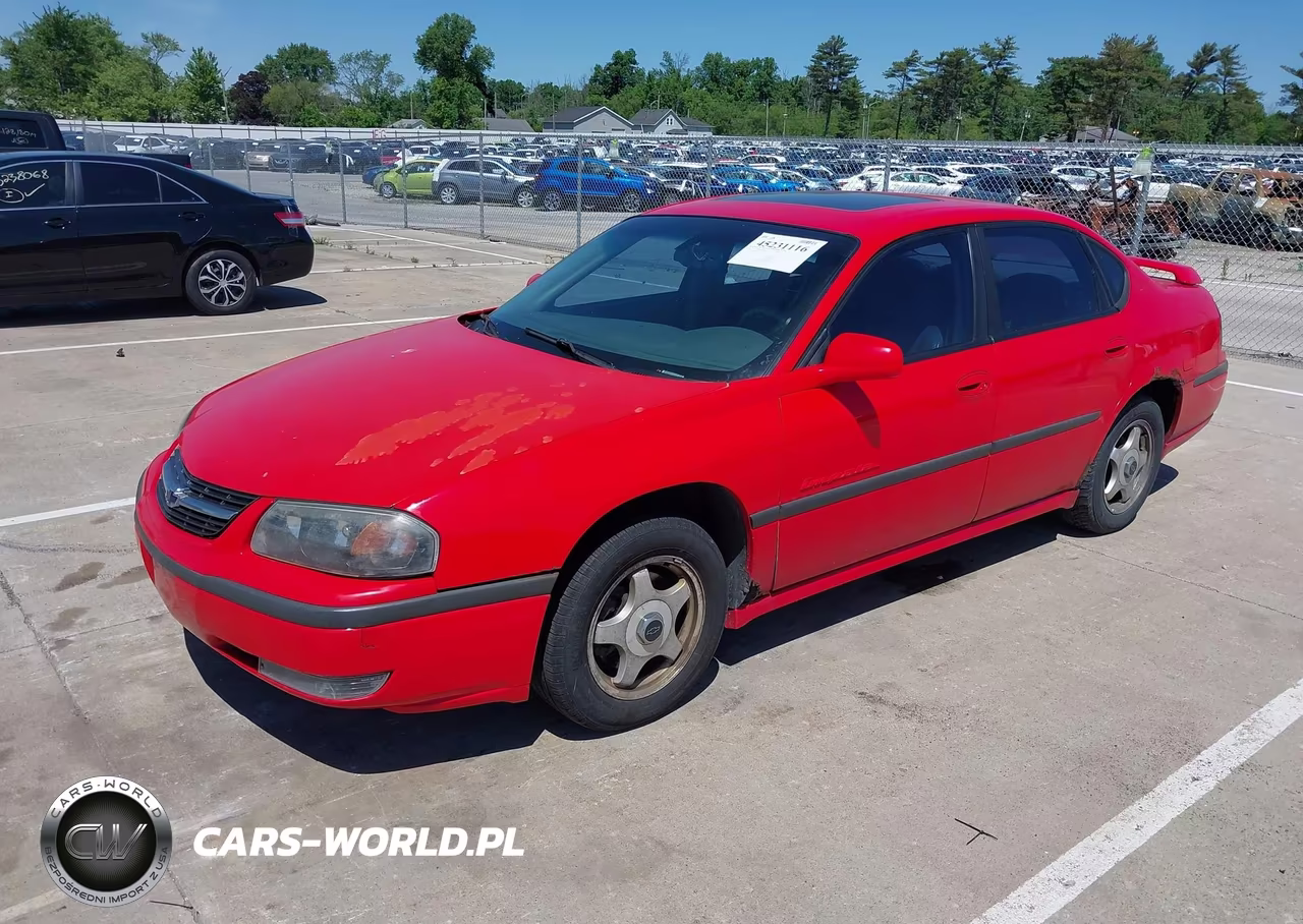 2001 Chevrolet Impala Ls VIN:2G1WH55KX19142723 - 2