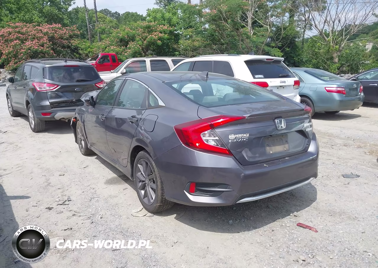 2020 Honda Civic Ex VIN:19XFC1F34LE016044 - 3