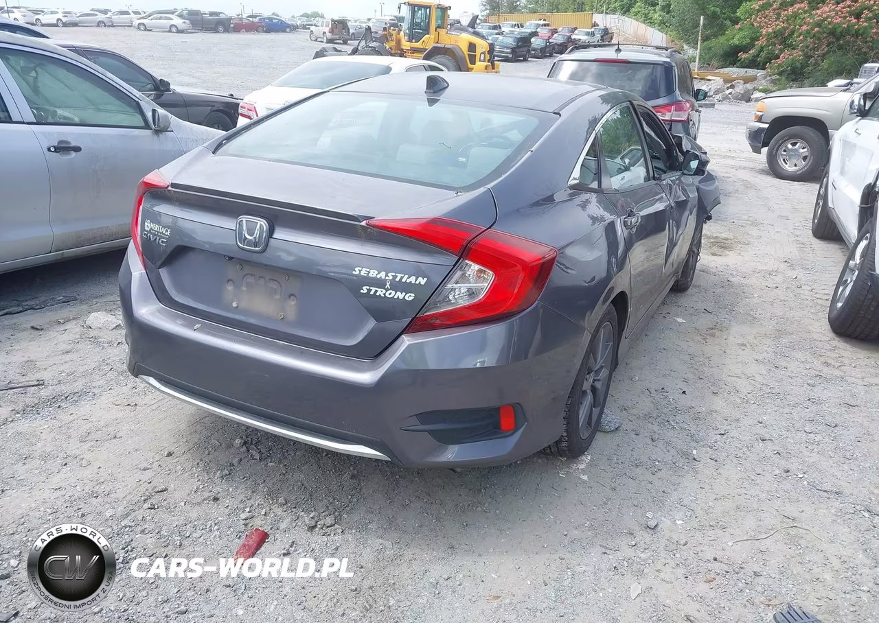 2020 Honda Civic Ex VIN:19XFC1F34LE016044 - 4