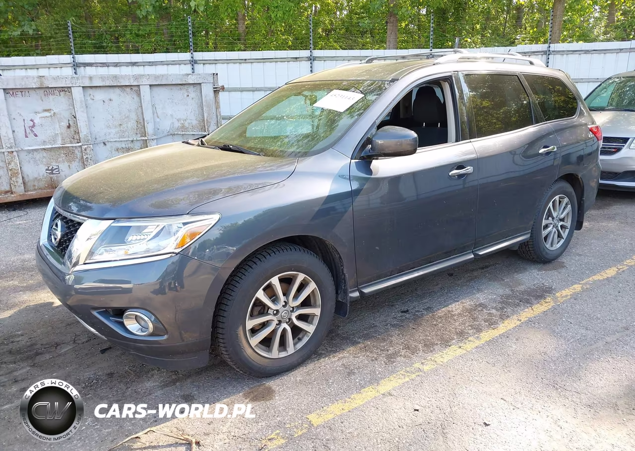 2014 Nissan Pathfinder Platinum-S-Sl-Sv VIN:5N1AR2MM2EC701207 - 2