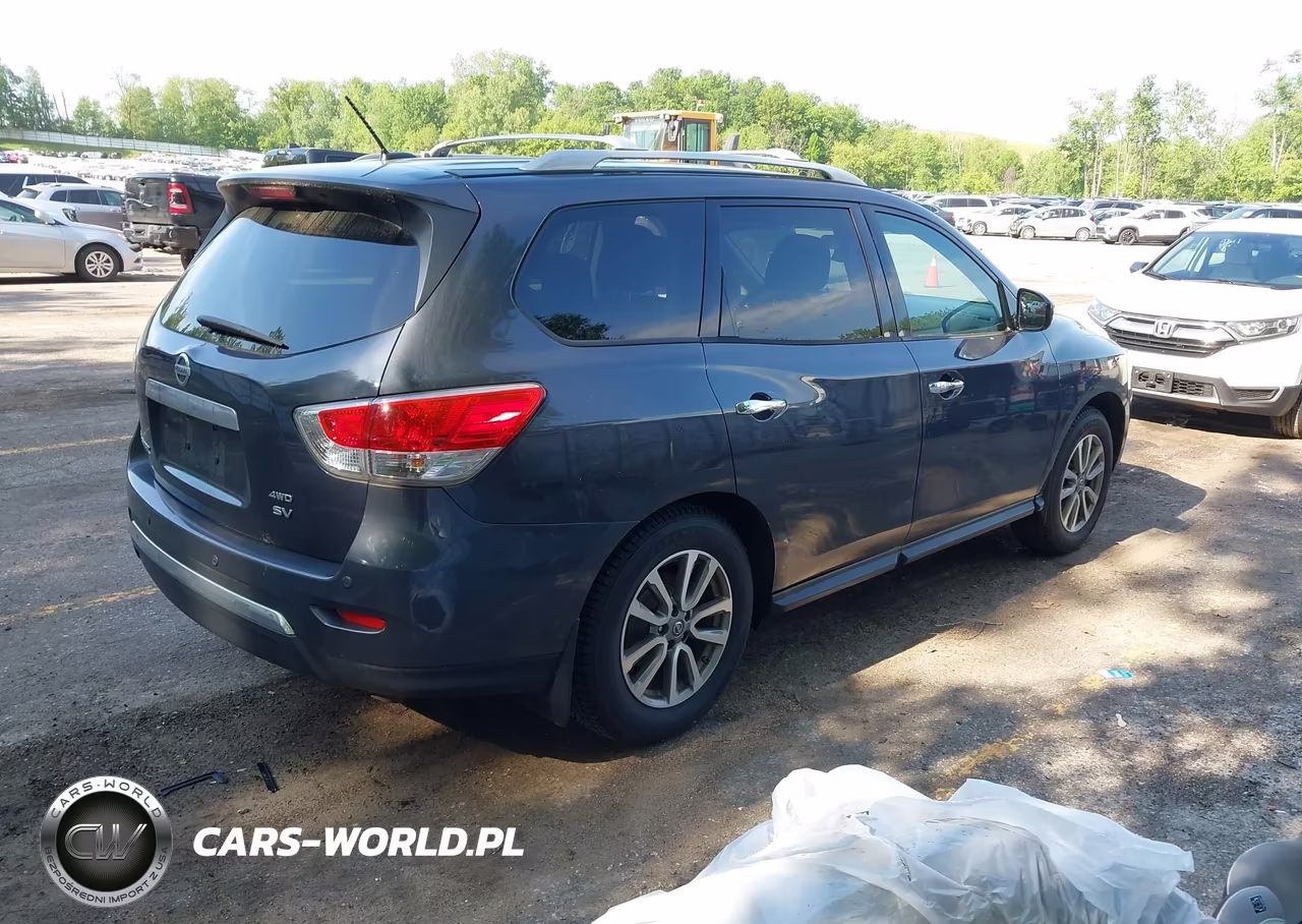 2014 Nissan Pathfinder Platinum-S-Sl-Sv VIN:5N1AR2MM2EC701207 - 4