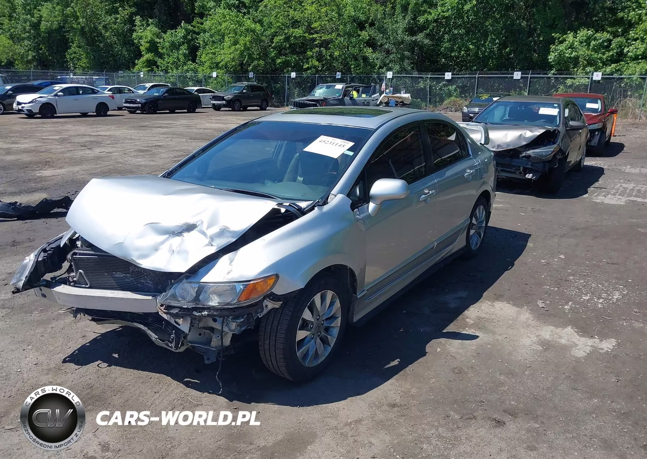 2010 Honda Civic Ex-L VIN:2HGFA1F91AH312085 - 2