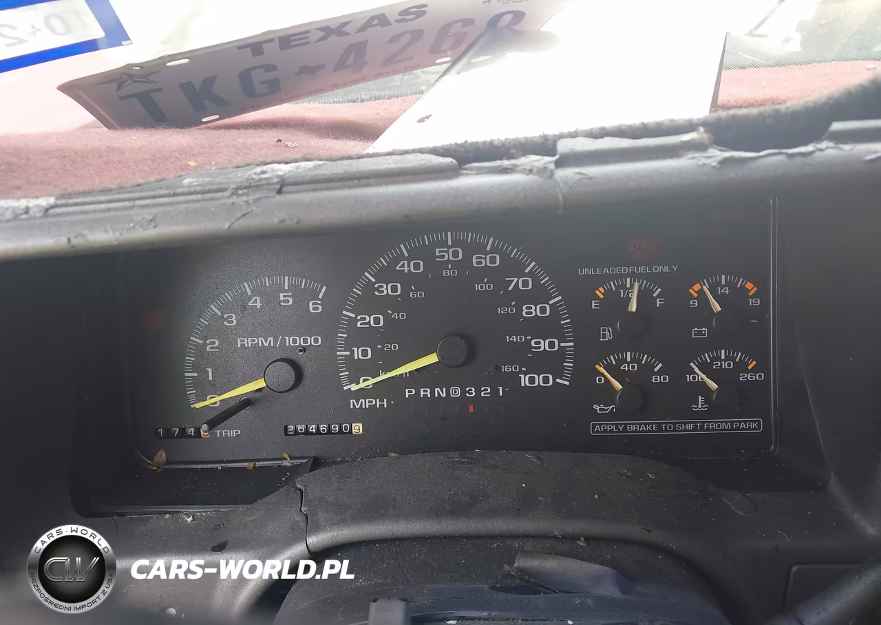 1998 Chevrolet Suburban 1500 VIN:3GNFK16R4WG149880 - 7