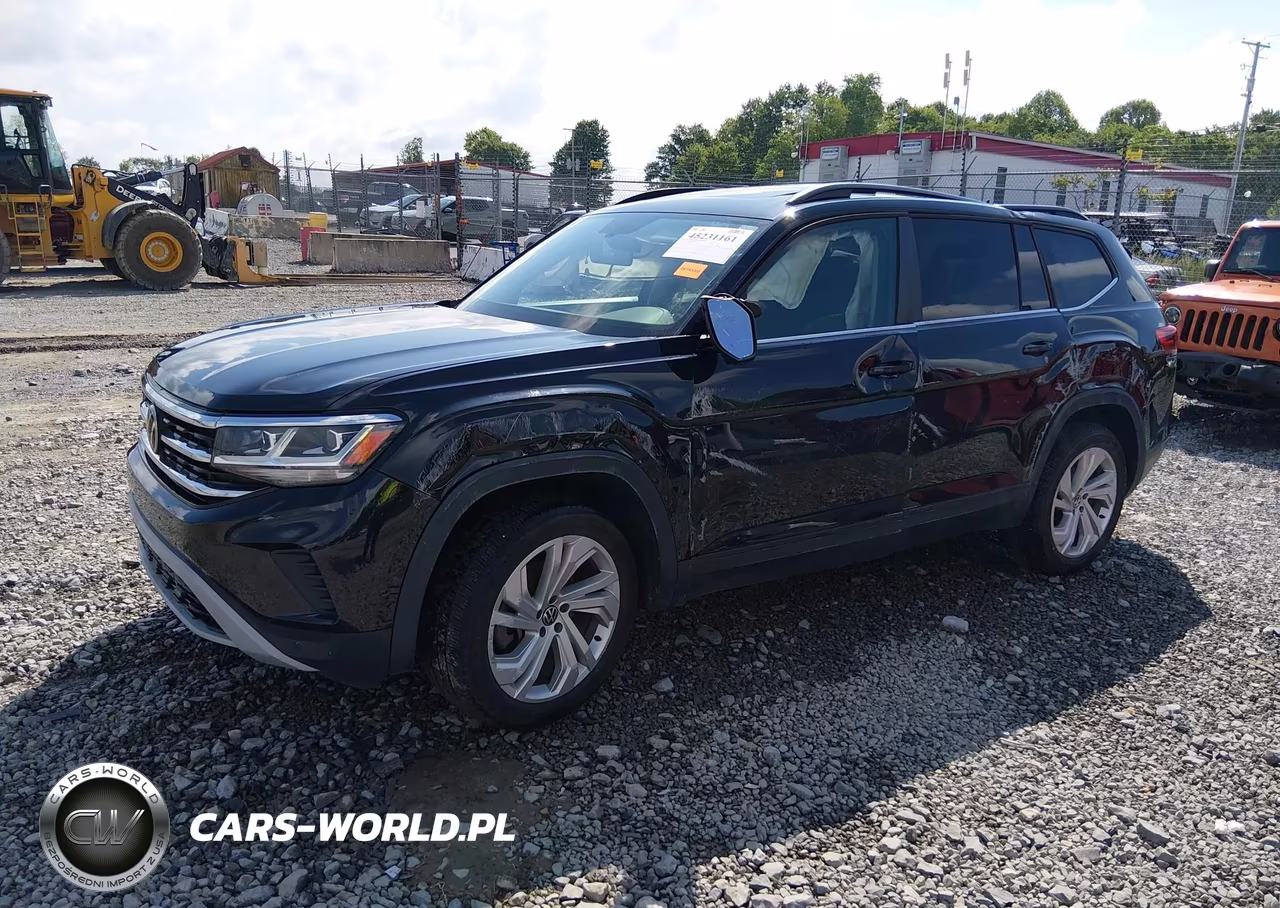 2021 Volkswagen Atlas 3.6L V6 Se W-Technology VIN:1V2KR2CA0MC574437 - 2