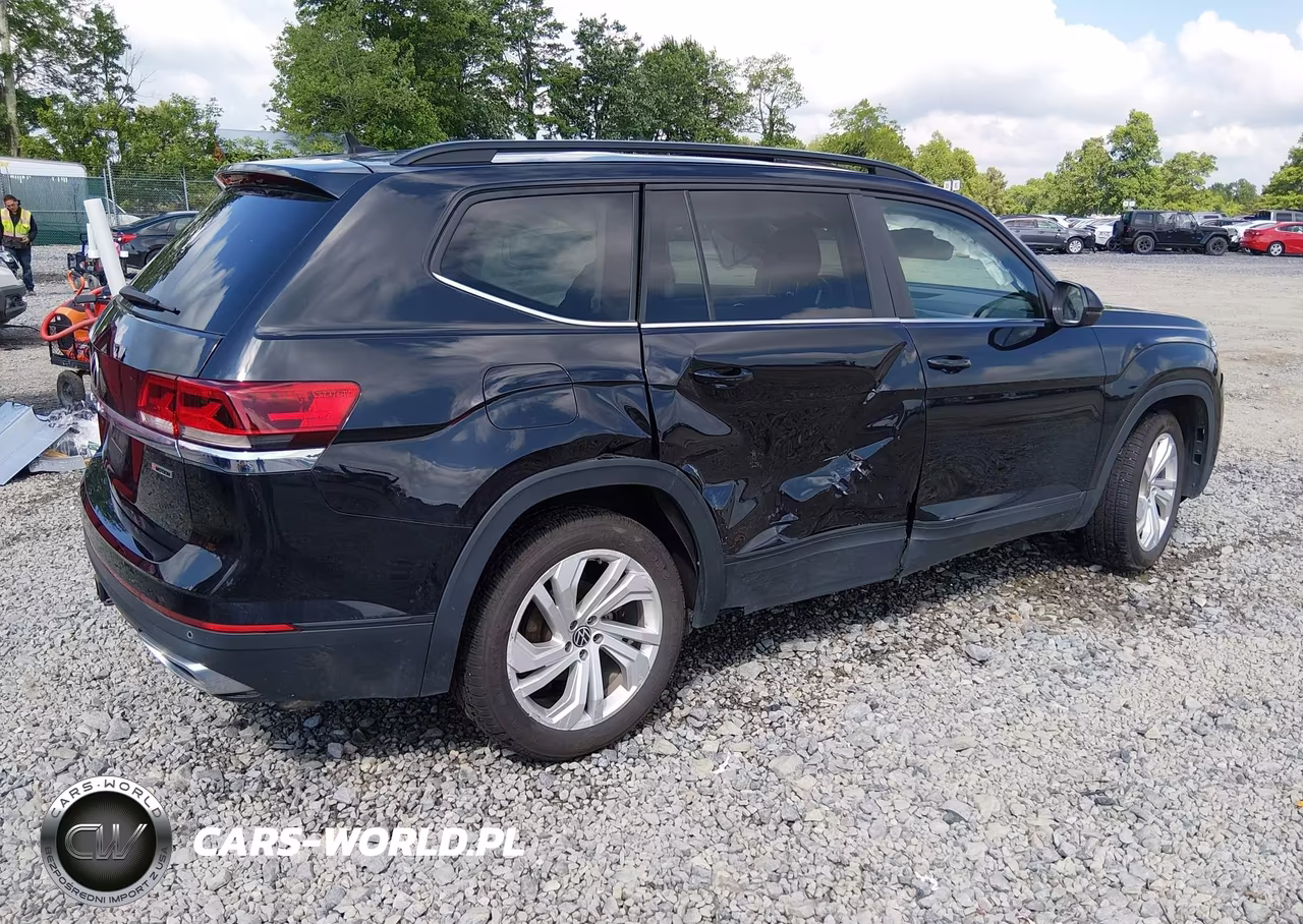 2021 Volkswagen Atlas 3.6L V6 Se W-Technology VIN:1V2KR2CA0MC574437 - 4