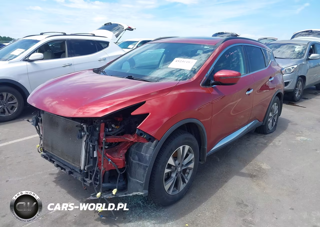 2015 Nissan Murano Platinum-S-Sl-Sv VIN:5N1AZ2MG4FN288349 - 2