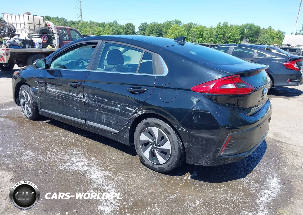 2017 Hyundai Ioniq Hybrid Sel VIN:KMHC75LC5HU046189 - 3