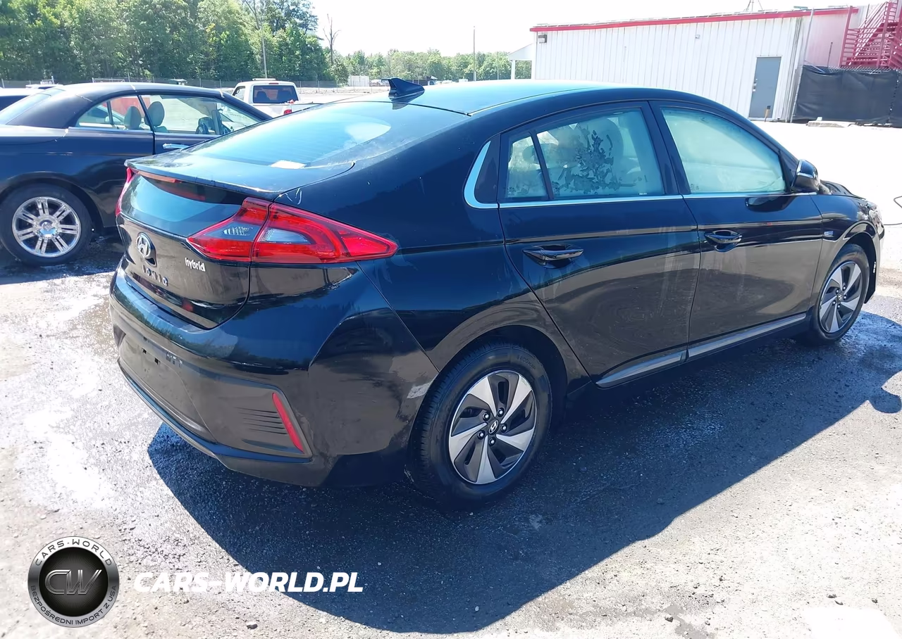 2017 Hyundai Ioniq Hybrid Sel VIN:KMHC75LC5HU046189 - 4