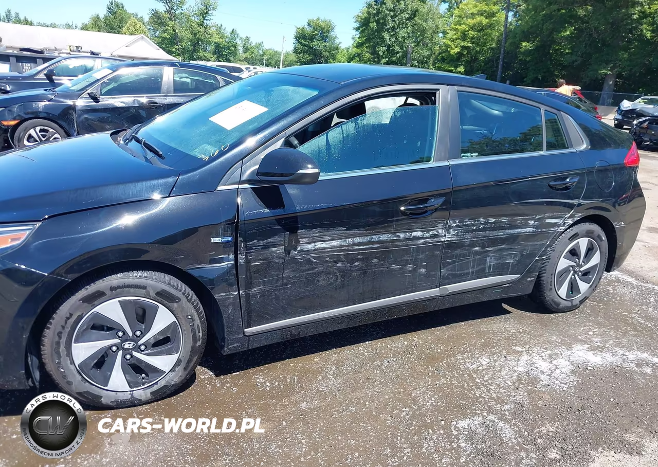 2017 Hyundai Ioniq Hybrid Sel VIN:KMHC75LC5HU046189 - 6