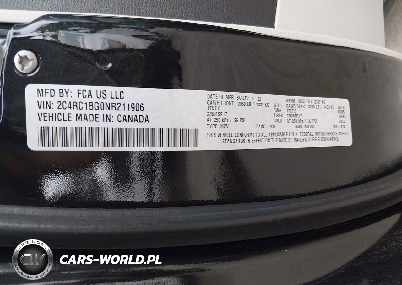 2022 Chrysler Pacifica Touring L VIN:2C4RC1BG0NR211906 - 9