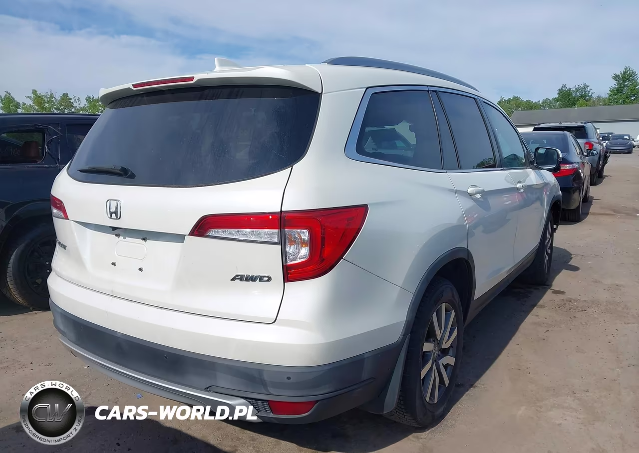 2019 Honda Pilot Ex-L Navi VIN:5FNYF6H79KB504539 - 4