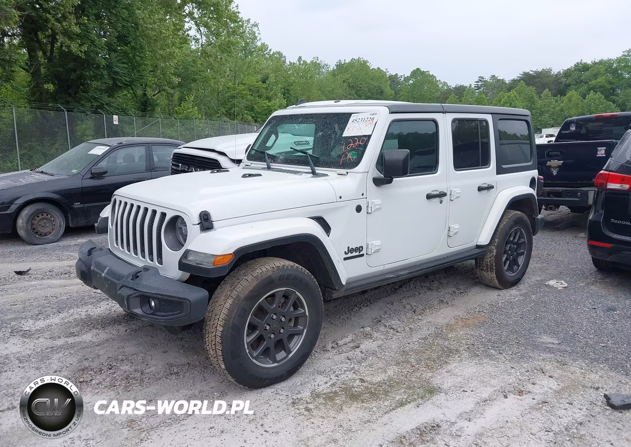 2021 Jeep Wrangler Unlimited 80Th Anniversary 4X4 VIN:1C4HJXDNXMW549478 - 2