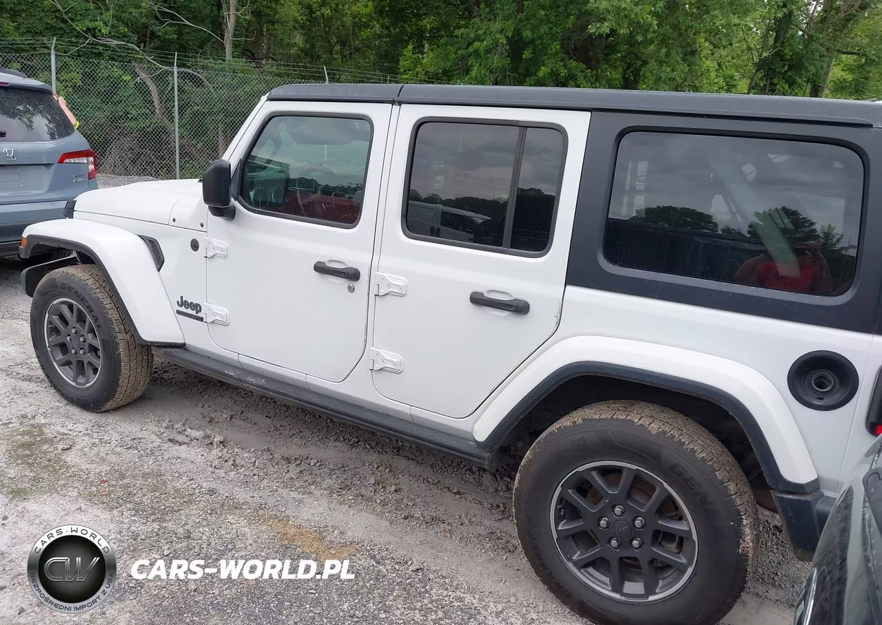 2021 Jeep Wrangler Unlimited 80Th Anniversary 4X4 VIN:1C4HJXDNXMW549478 - 3