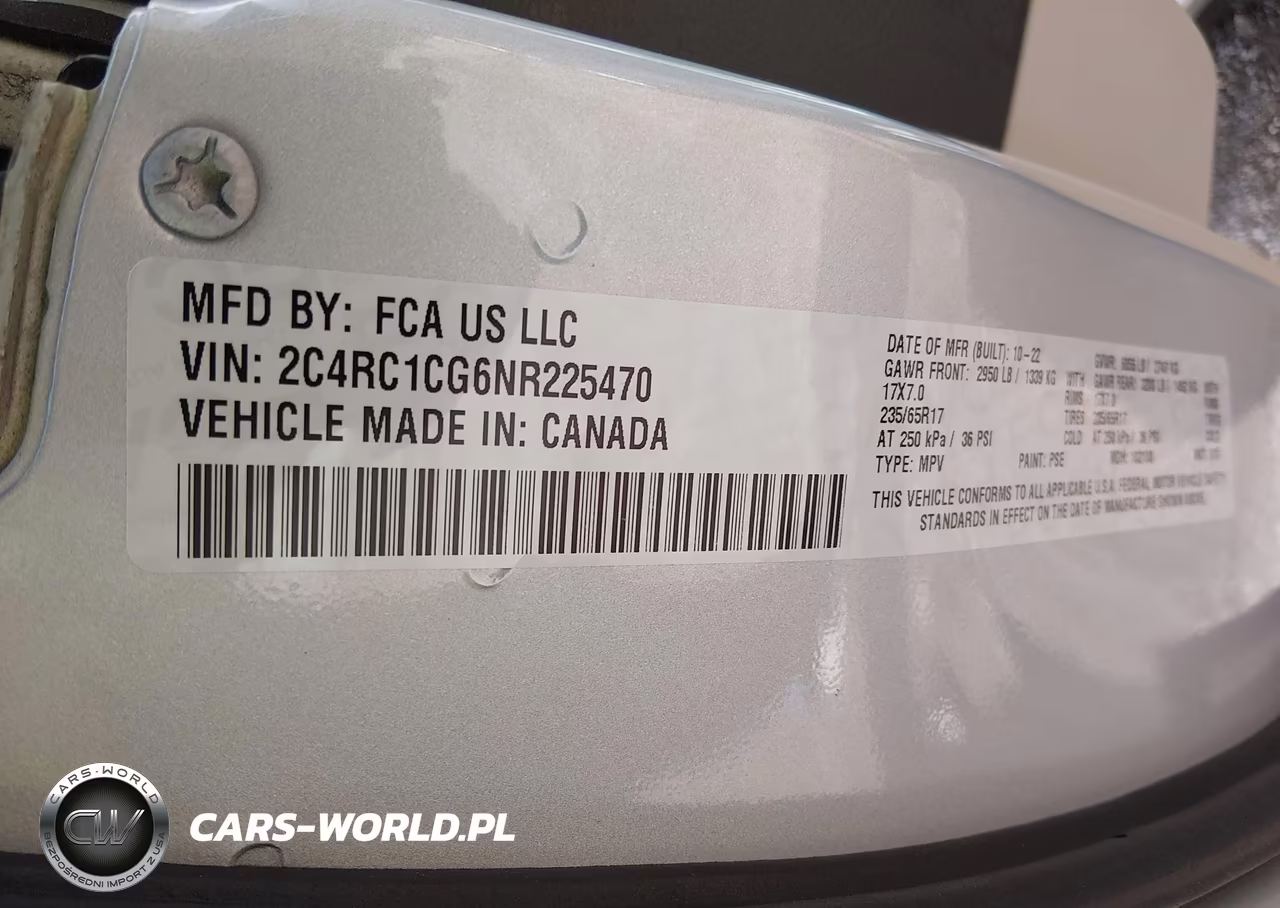 2022 Chrysler Voyager Lx VIN:2C4RC1CG6NR225470 - 9