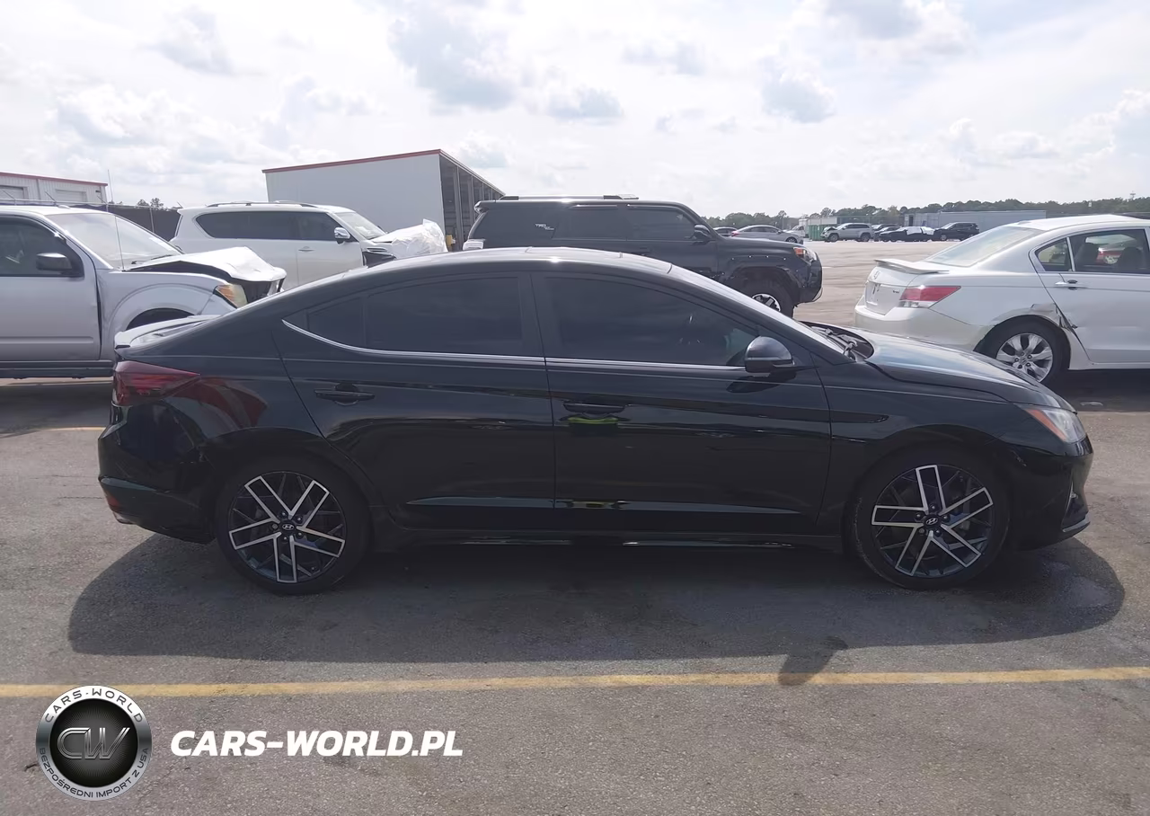 2020 Hyundai Elantra Sport VIN:KMHD04LB7LU020678 - 13