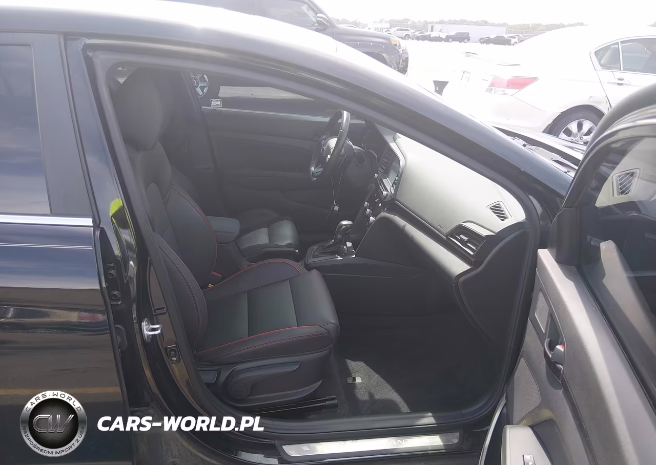 2020 Hyundai Elantra Sport VIN:KMHD04LB7LU020678 - 5