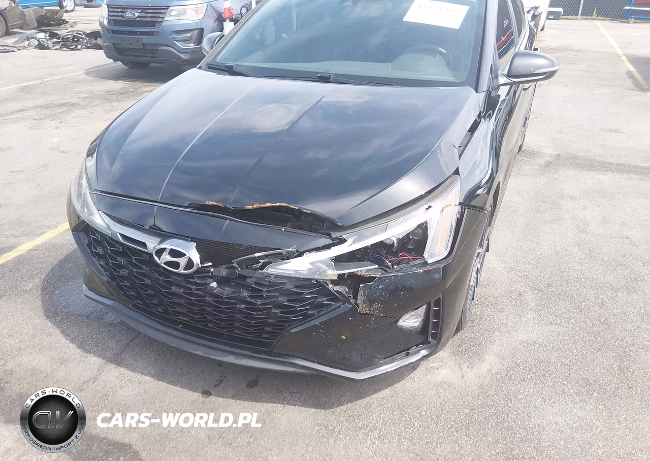2020 Hyundai Elantra Sport VIN:KMHD04LB7LU020678 - 6