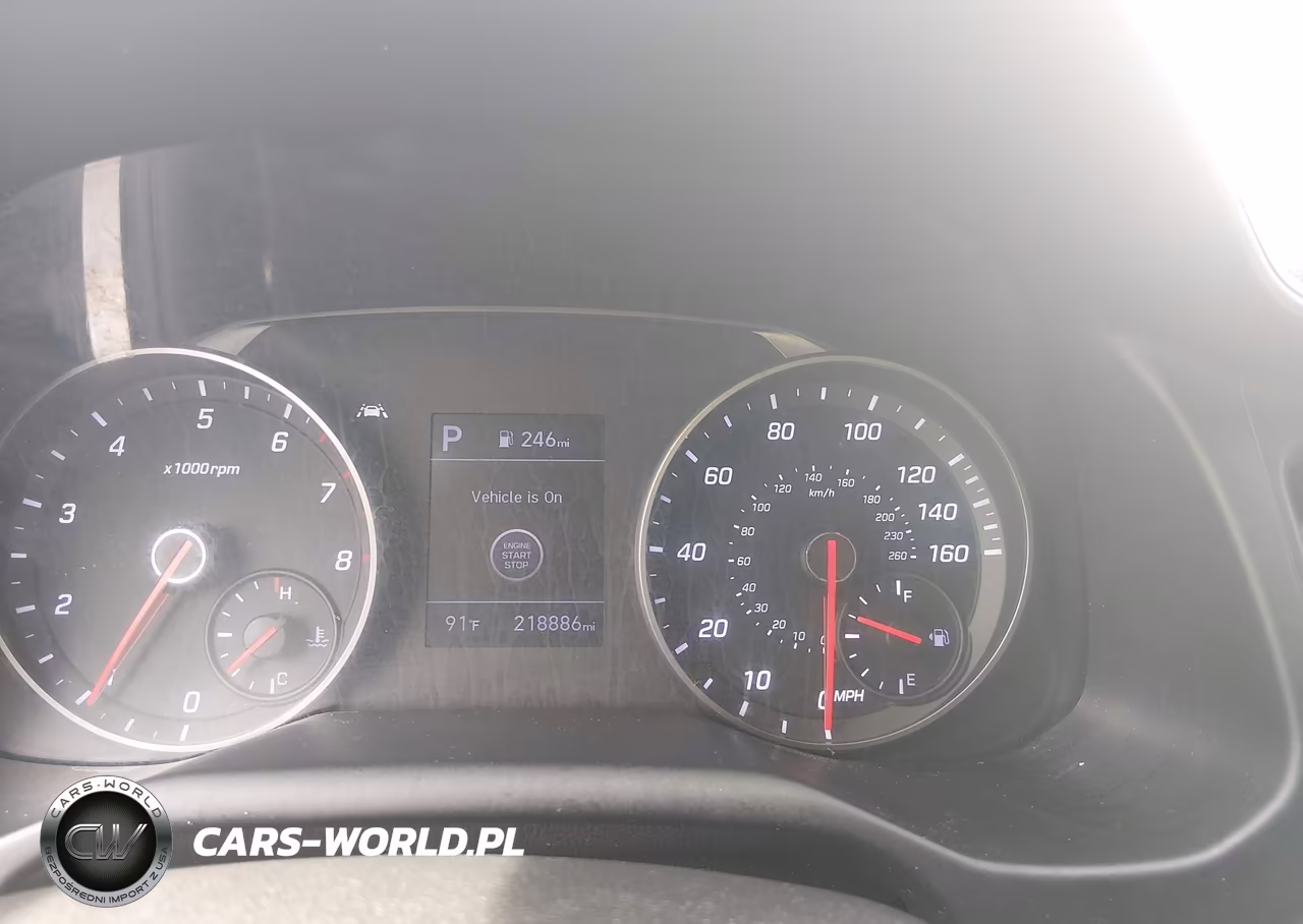 2020 Hyundai Elantra Sport VIN:KMHD04LB7LU020678 - 7
