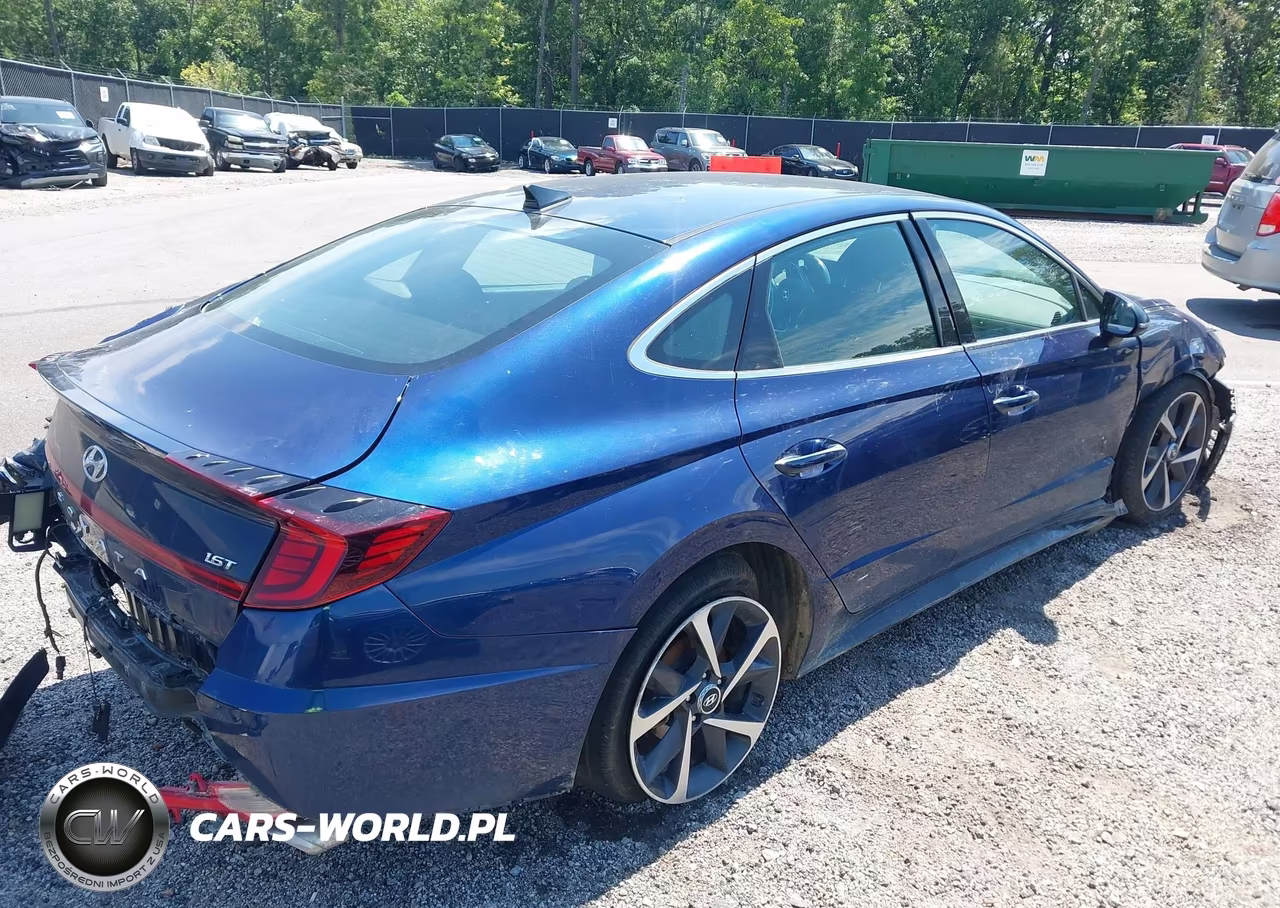2021 Hyundai Sonata Sel Plus VIN:5NPEJ4J25MH062822 - 4