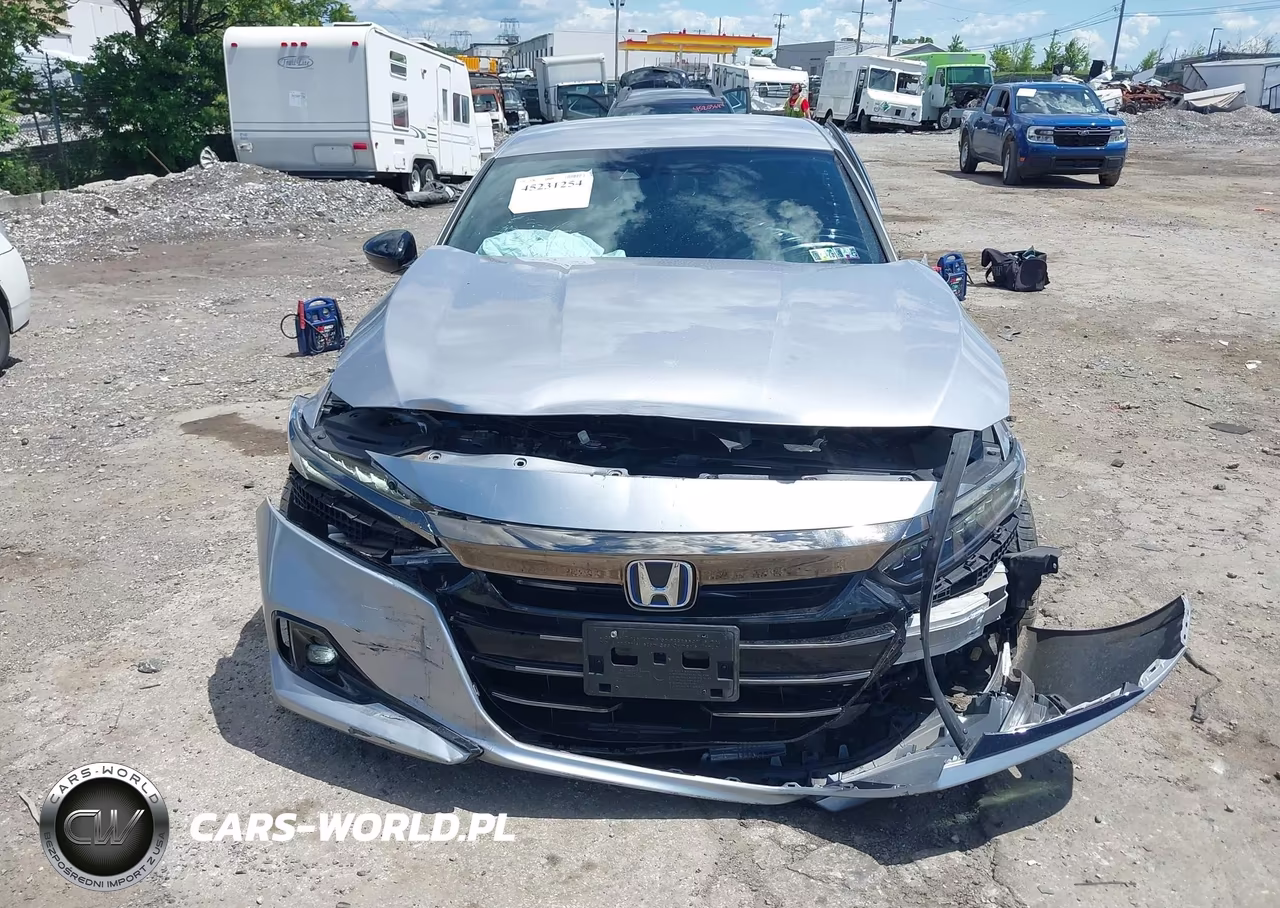2022 Honda Accord Hybrid Sport VIN:1HGCV3F20NA044544 - 11