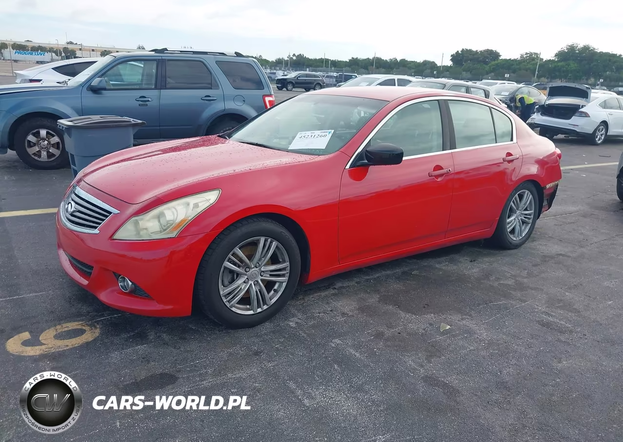 2011 Infiniti G37 Journey VIN:JN1CV6AP7BM502628 - 2