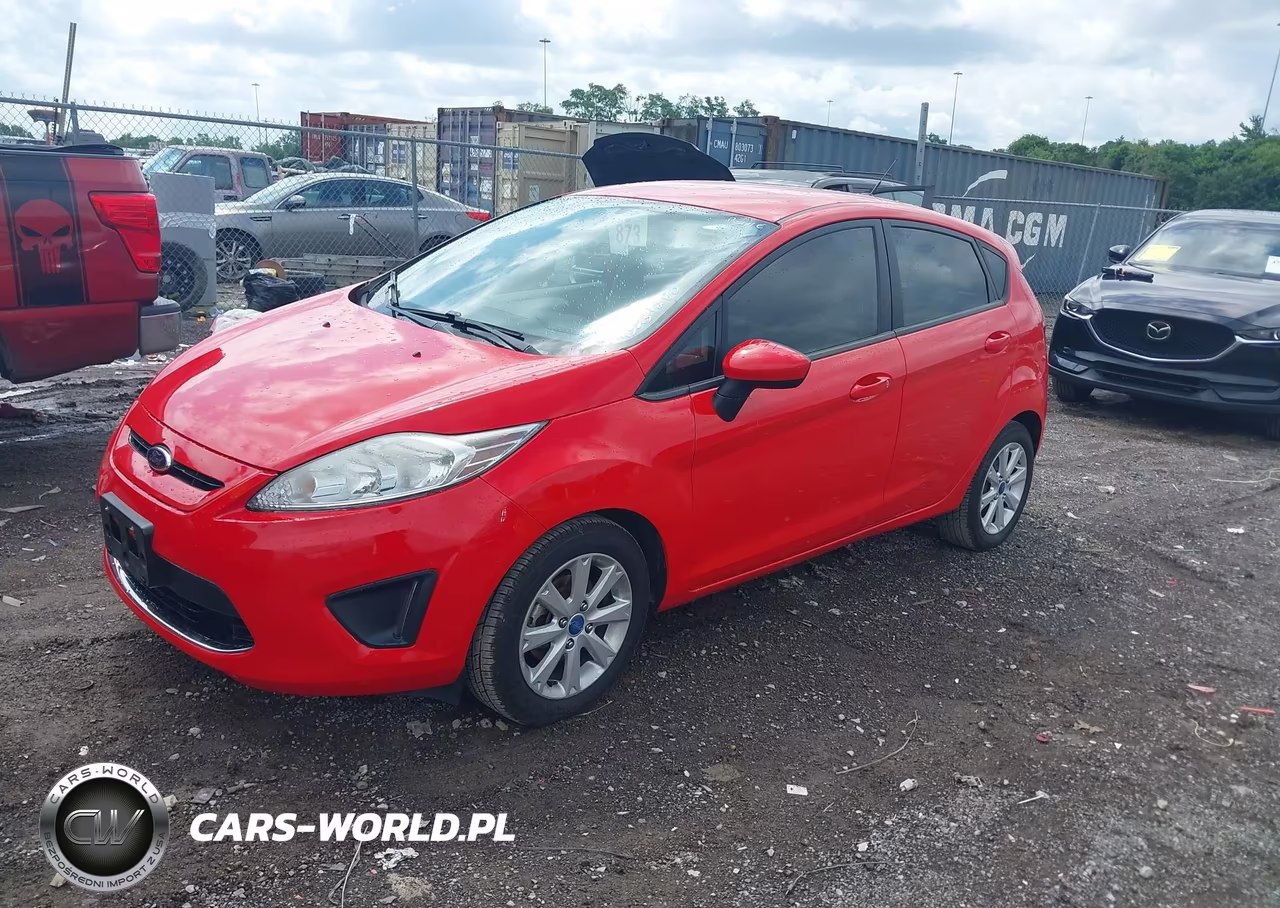 2012 Ford Fiesta Se VIN:3FADP4EJ7CM101629 - 2