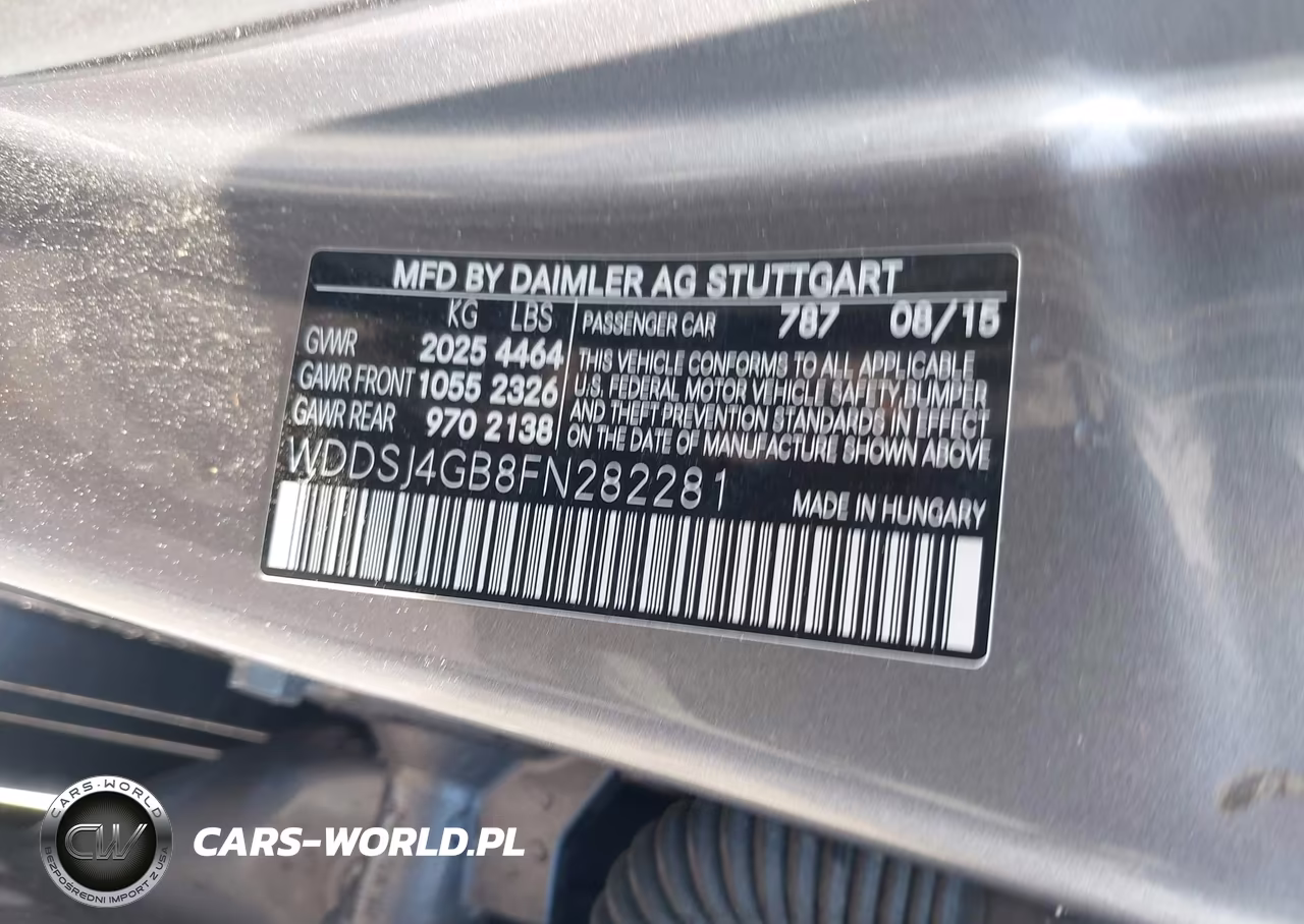 2015 Mercedes-Benz Cla 250 4Matic VIN:WDDSJ4GB8FN282281 - 9