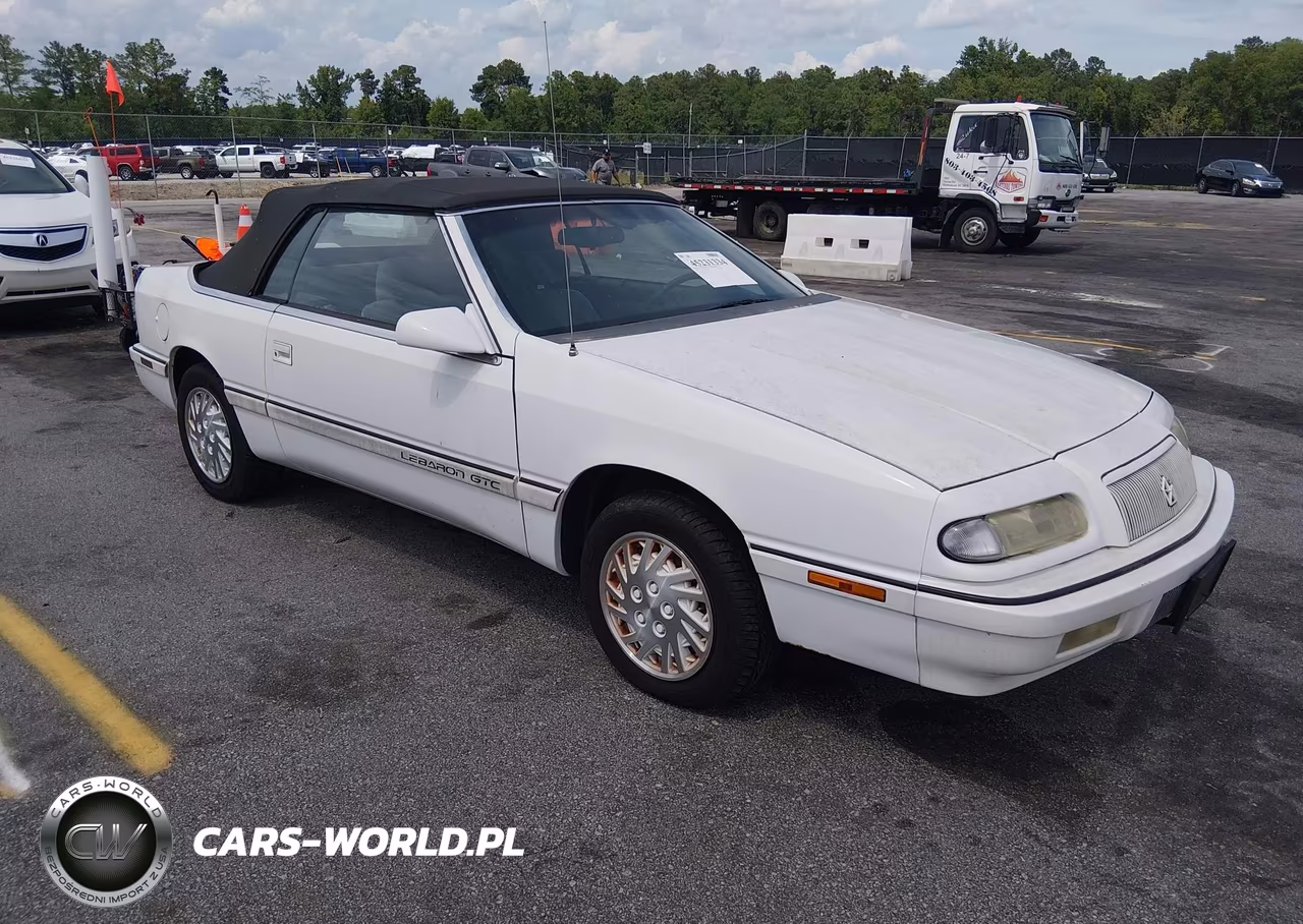 1994 Chrysler Lebaron Gtc-Lx – zdjęcie 1 z 11