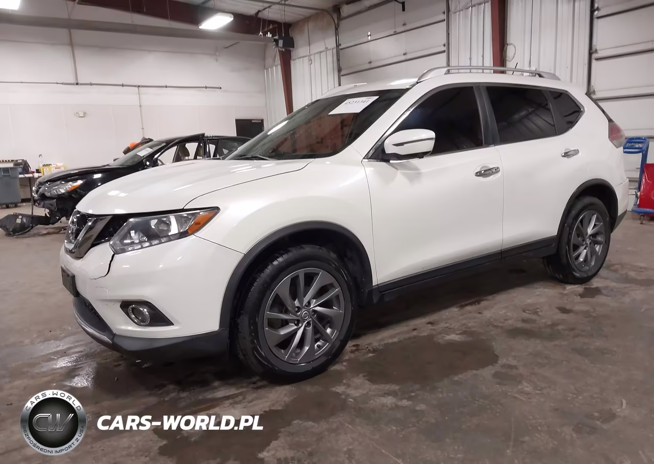2016 Nissan Rogue Sl VIN:KNMAT2MV8GP727918 - 2