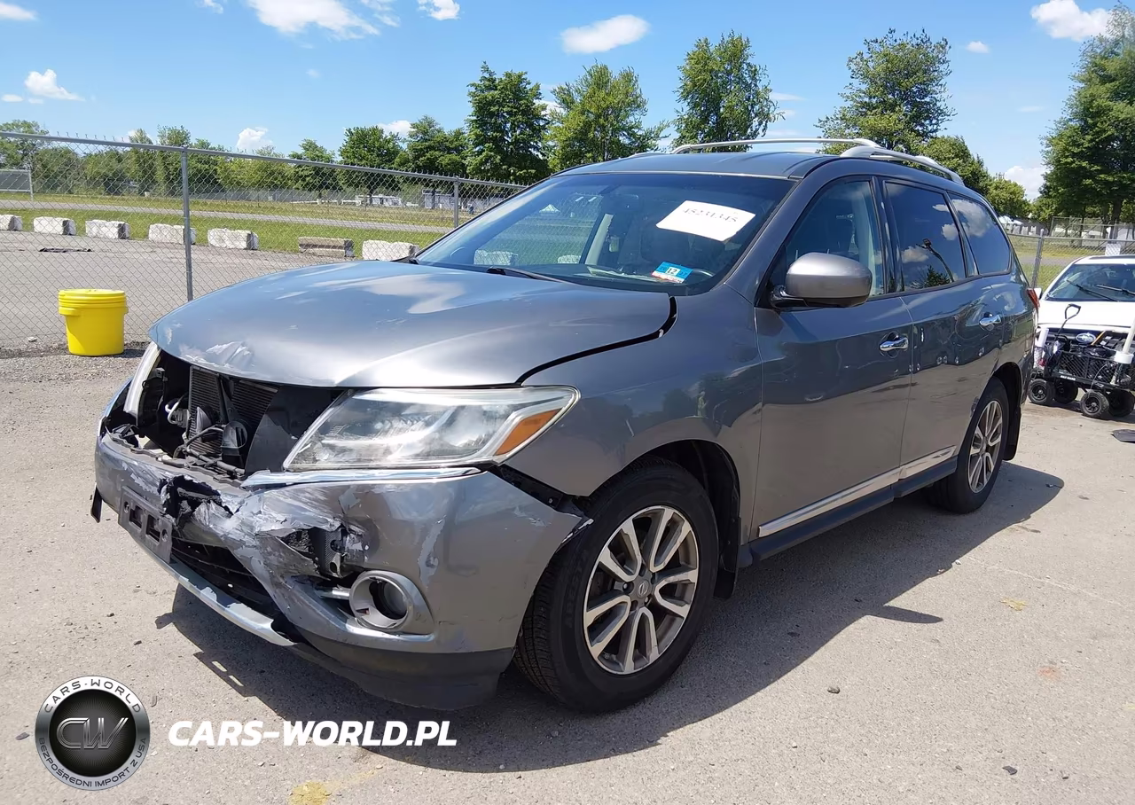 2015 Nissan Pathfinder Sl VIN:5N1AR2MM3FC663312 - 2