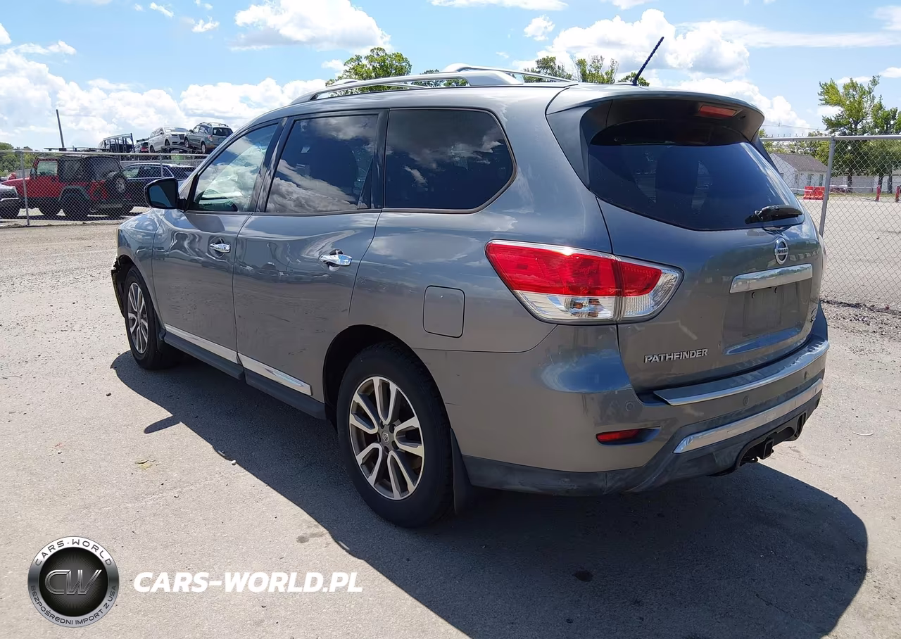 2015 Nissan Pathfinder Sl VIN:5N1AR2MM3FC663312 - 3
