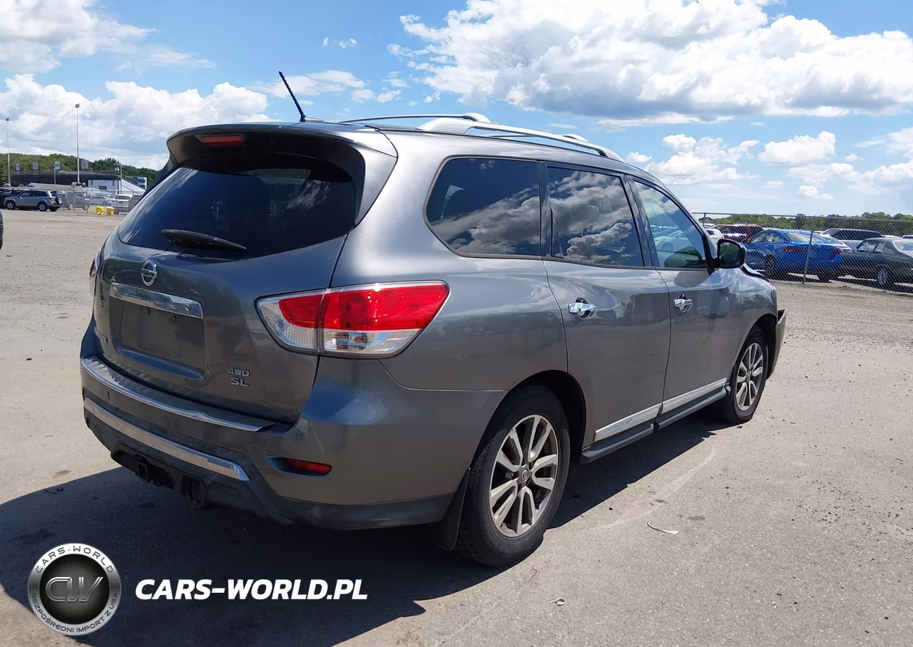2015 Nissan Pathfinder Sl VIN:5N1AR2MM3FC663312 - 4