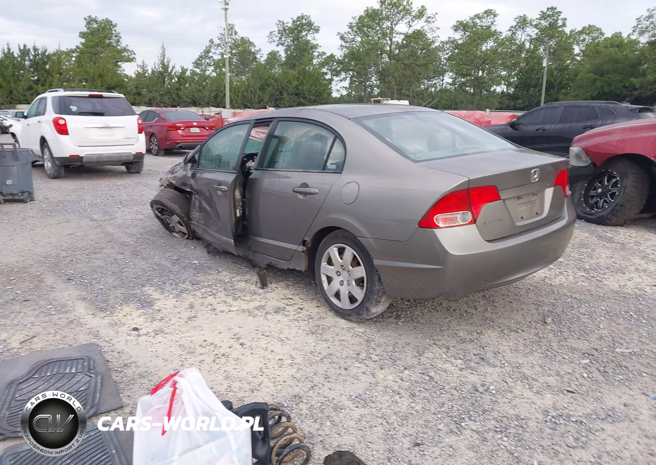 2006 Honda Civic Lx VIN:1HGFA16566L132706 - 3