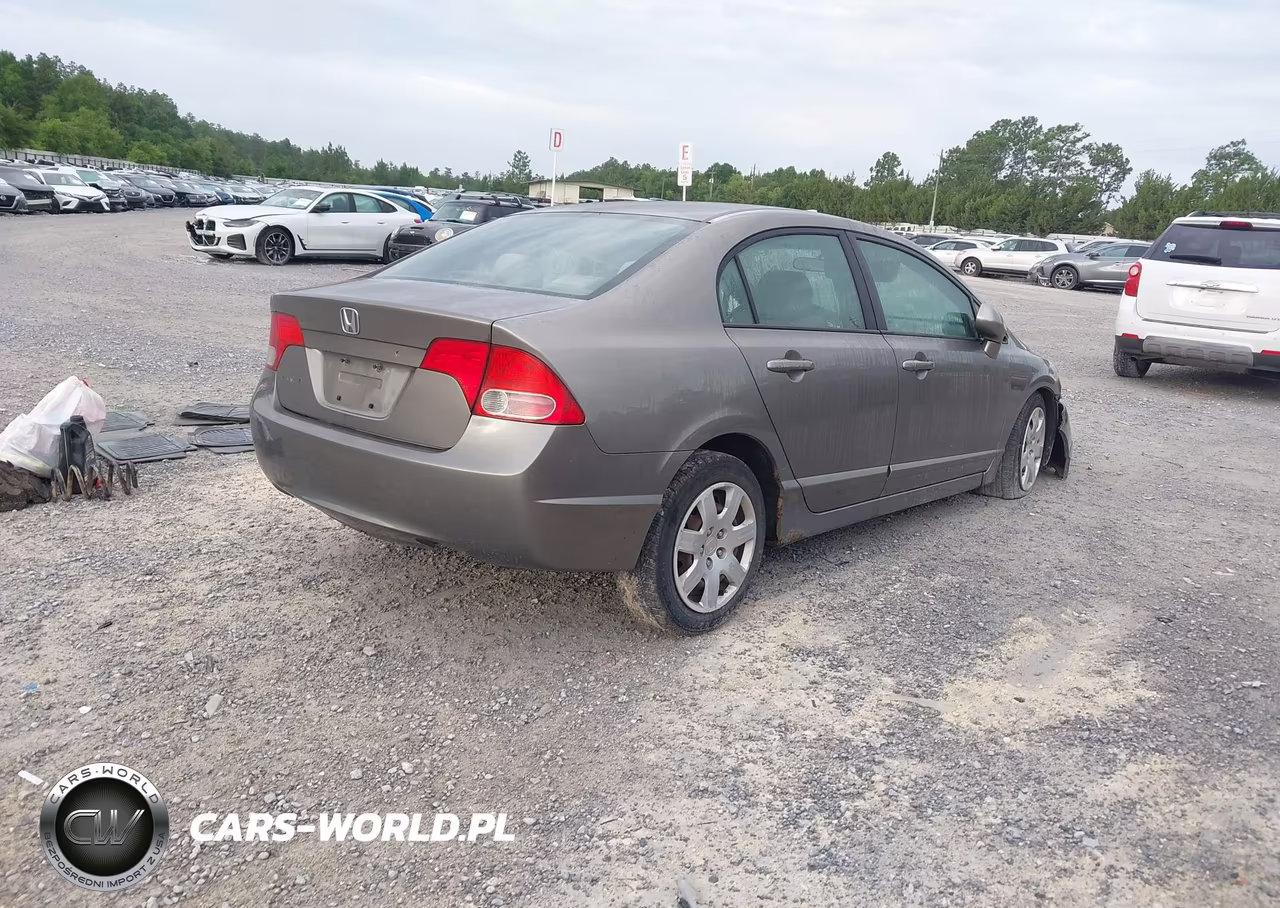 2006 Honda Civic Lx VIN:1HGFA16566L132706 - 4
