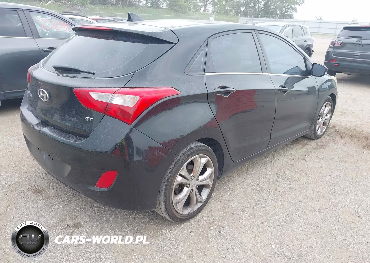 2013 Hyundai Elantra Gt VIN:KMHD35LE2DU060207 - 4