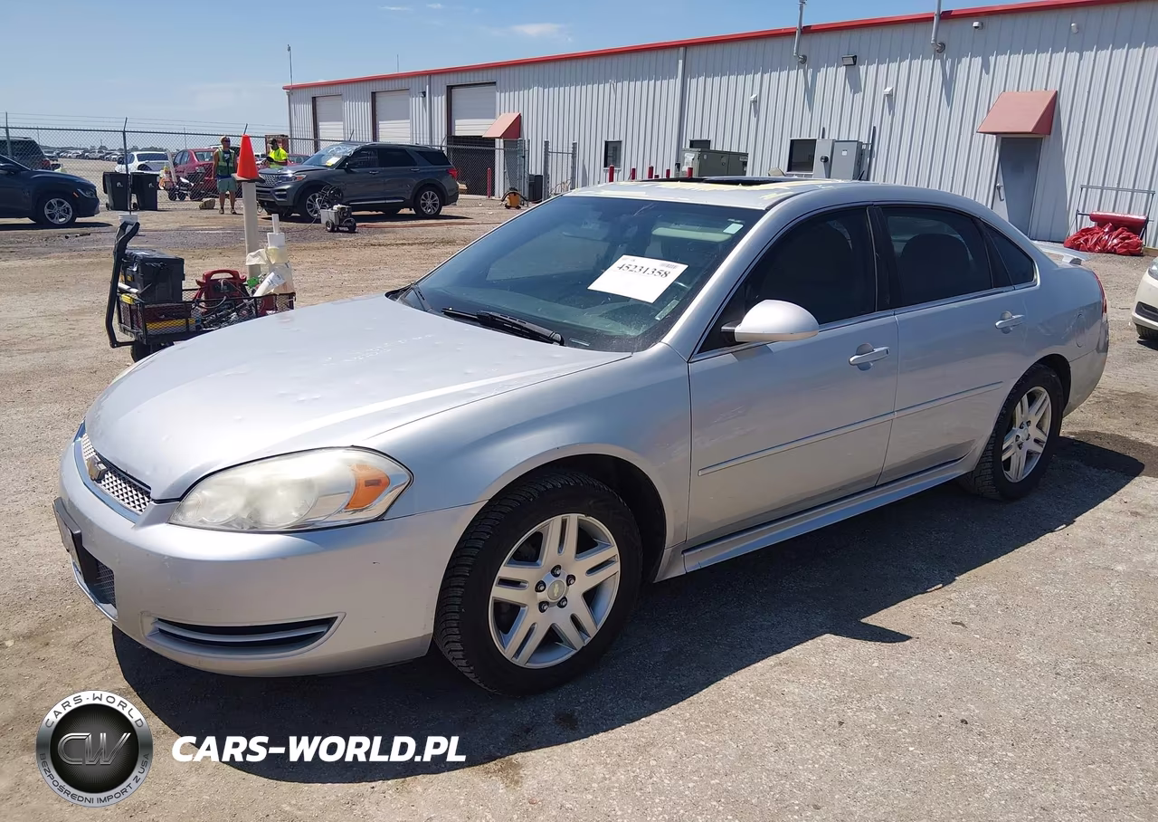 2012 Chevrolet Impala Lt VIN:2G1WG5E38C1160036 - 2