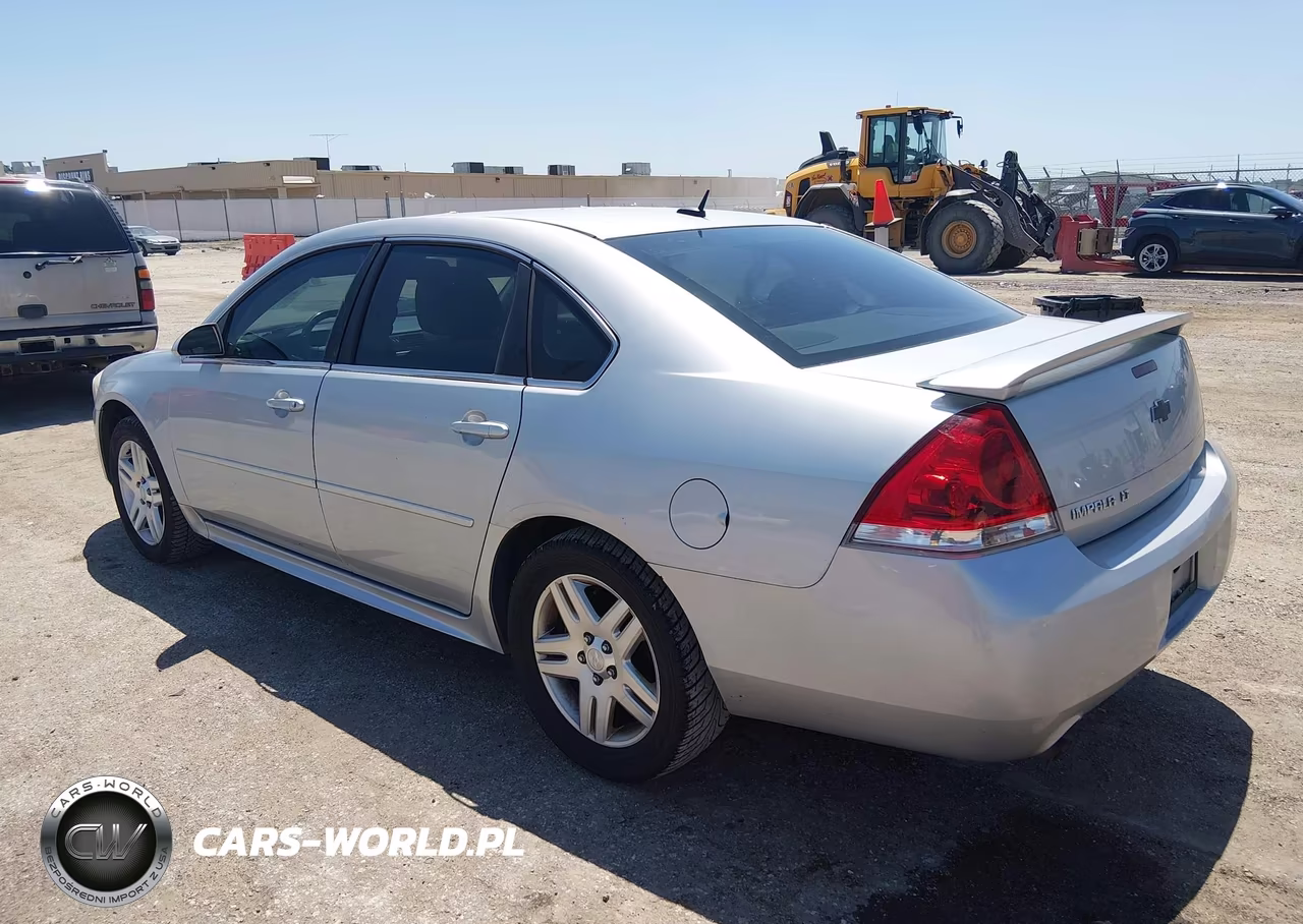 2012 Chevrolet Impala Lt VIN:2G1WG5E38C1160036 - 3