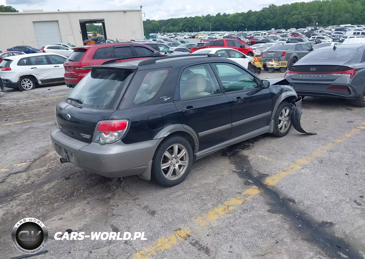 2006 Subaru Impreza Outback Sport VIN:JF1GG68686H801359 - 4