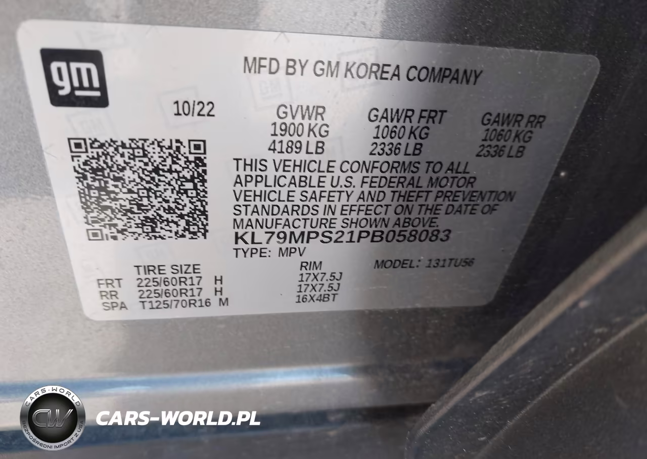 2023 Chevrolet Trailblazer Fwd Lt VIN:KL79MPS21PB058083 - 9
