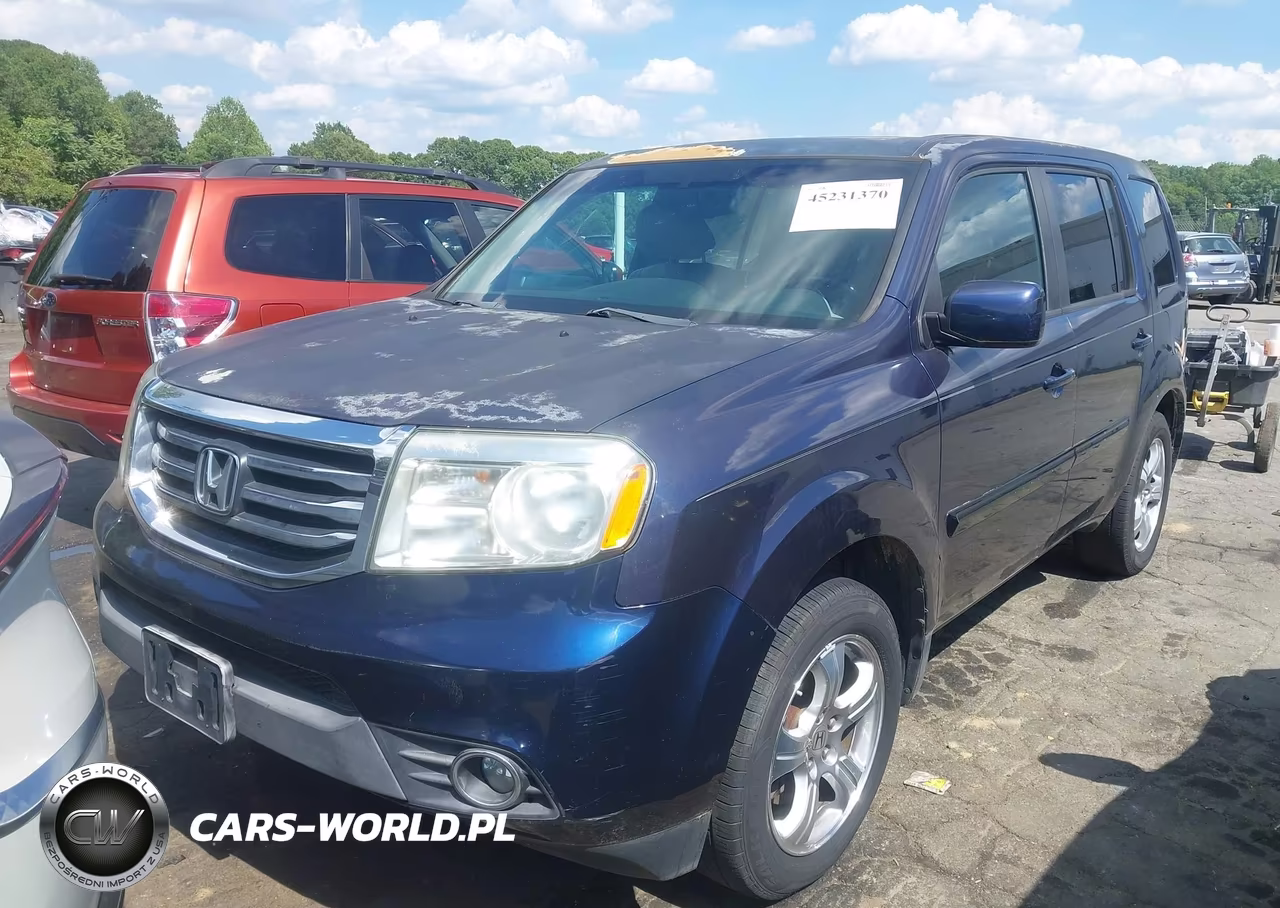 2014 Honda Pilot Ex-L VIN:5FNYF4H50EB001666 - 2