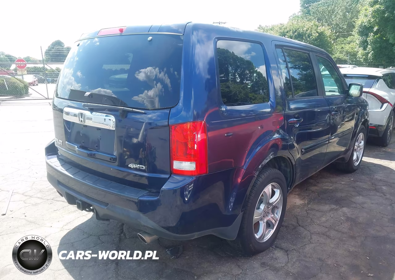 2014 Honda Pilot Ex-L VIN:5FNYF4H50EB001666 - 4