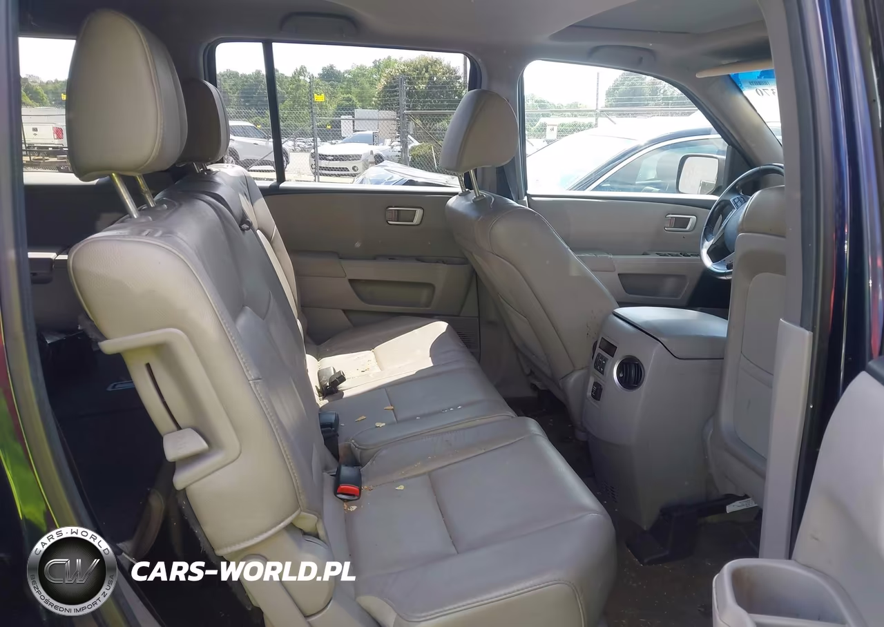 2014 Honda Pilot Ex-L VIN:5FNYF4H50EB001666 - 8