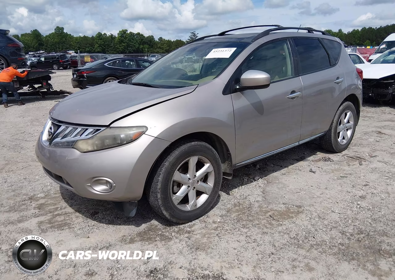 2010 Nissan Murano S VIN:JN8AZ1MU9AW006315 - 2