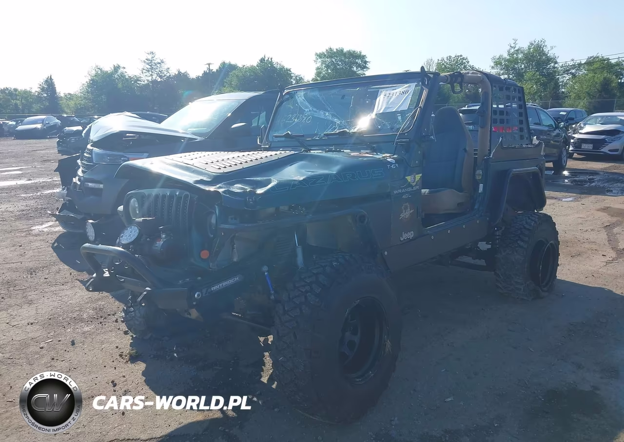 2000 Jeep Wrangler Sahara VIN:1J4FA59S2YP790701 - 2