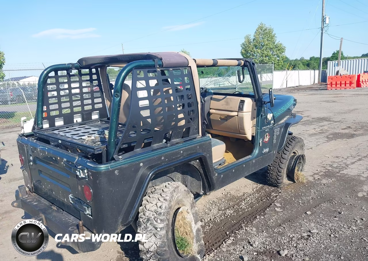 2000 Jeep Wrangler Sahara VIN:1J4FA59S2YP790701 - 4