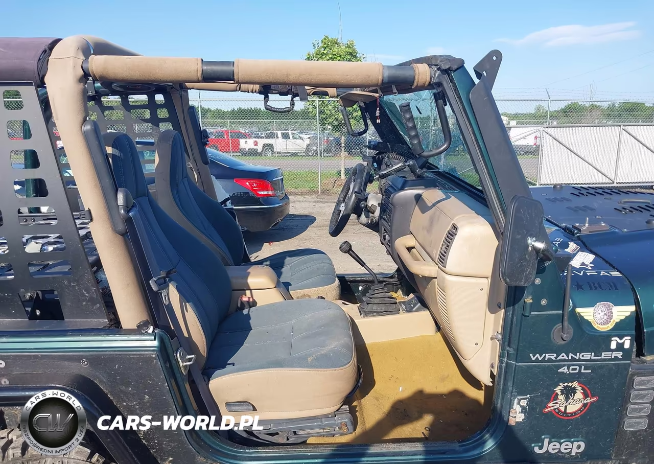 2000 Jeep Wrangler Sahara VIN:1J4FA59S2YP790701 - 5